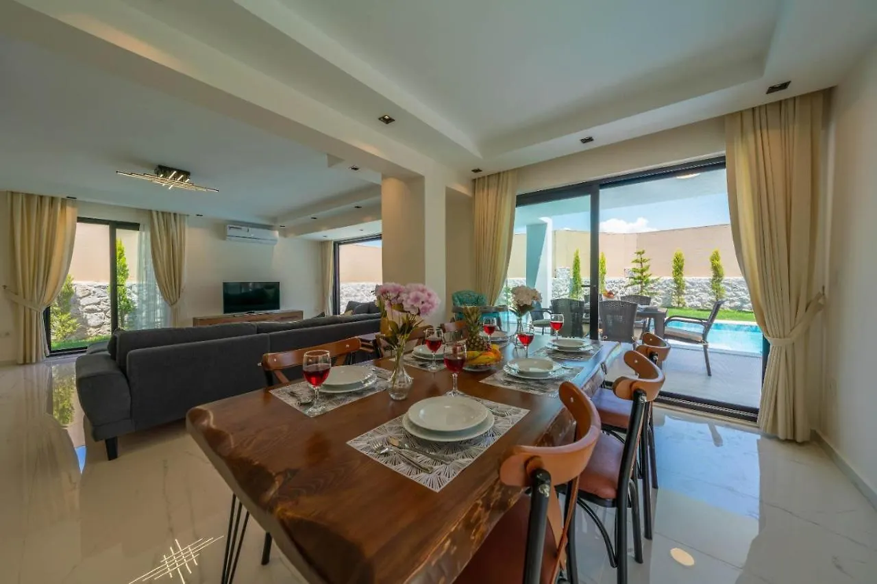 Luxury 4-Bed Villa With Private Pool And Jacuzzi Ovacık
