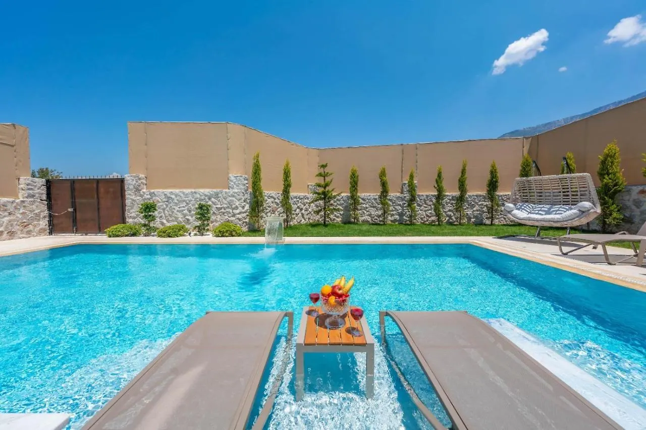 Luxury 4-Bed Villa With Private Pool And Jacuzzi Ovacık